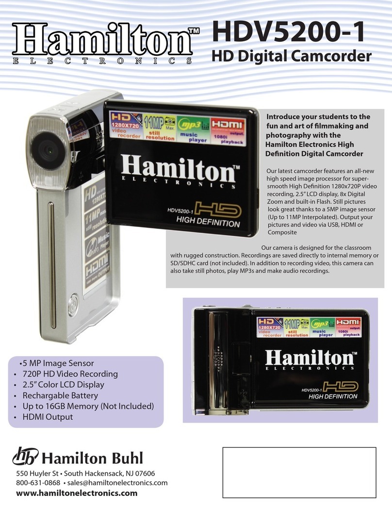 Hamilton HDV5200-1 User manual