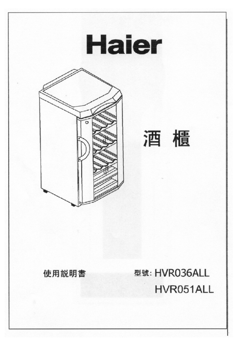 Haier HVR036ALL User manual Haier HVR036ALL User manual