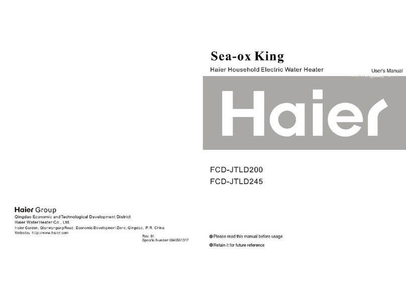 Haier FCD-JTLD200 User manual
