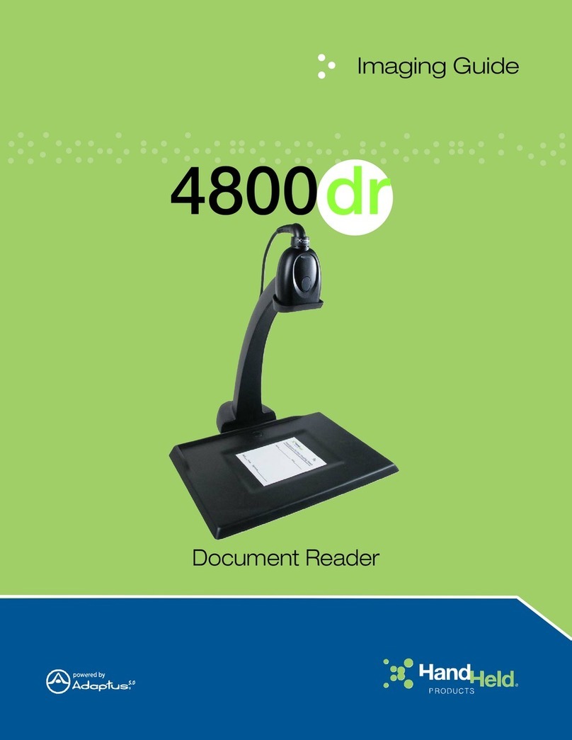 Hand Held Products 4800dr User manual Hand Held Products 4800dr User manual
