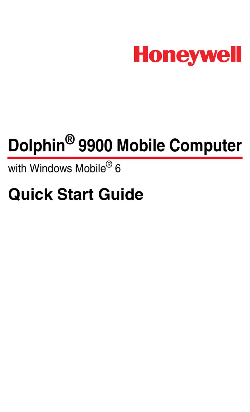 Honeywell Dolphin 9900 User manual