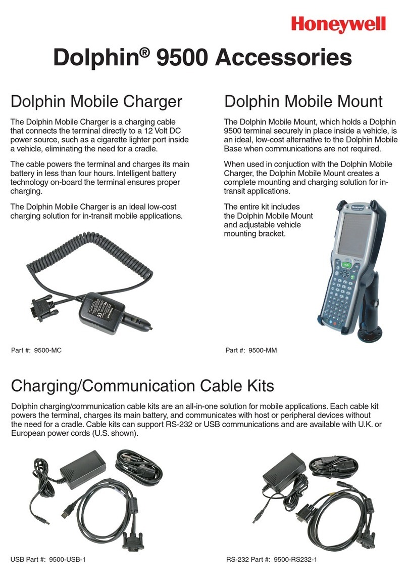 Honeywell Dolphin 9500 Accessories guide