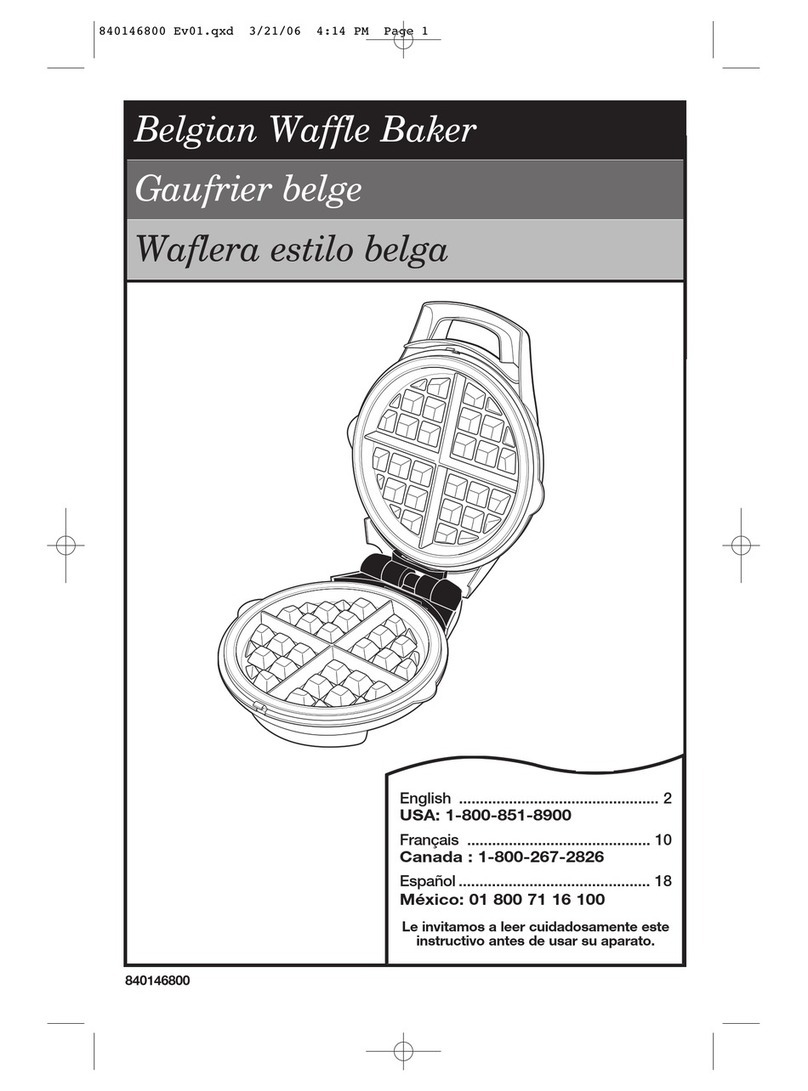Hamilton Beach 26501 user guide