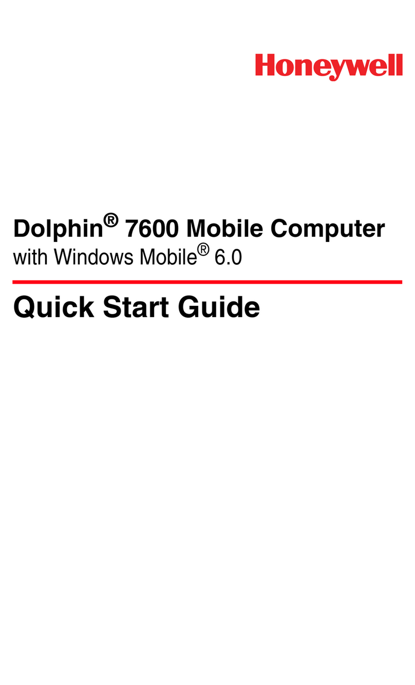 Honeywell 7600BP-112-B6EE - Hand Held Products Dolphin... User manual
