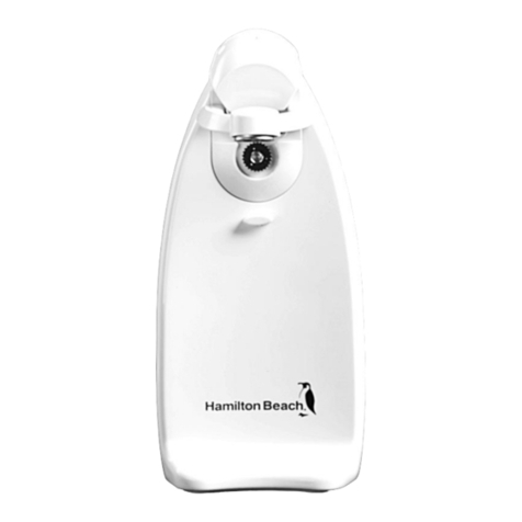 Hamilton Beach Penguin 76250 Use and care guide
