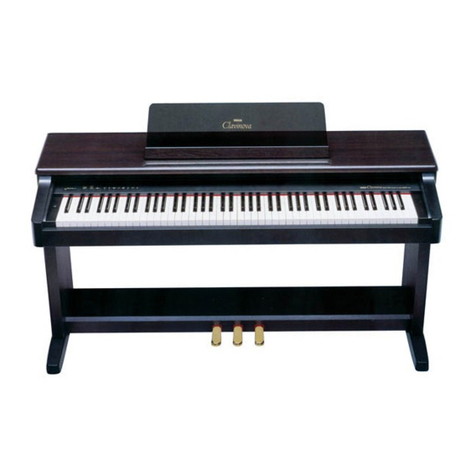 Yamaha Clavinova CLP-123 User manual