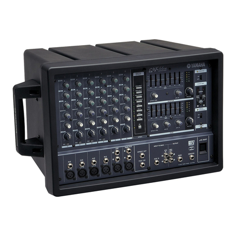 Yamaha EMX66M Setup guide