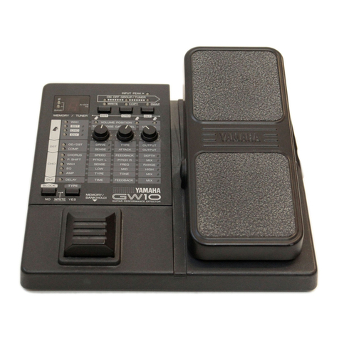 Yamaha GW10 manual