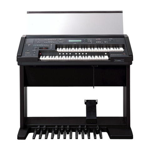 Yamaha Electone EL-500 owner's manual