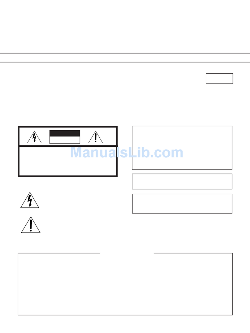Yamaha CDV-W901 User manual