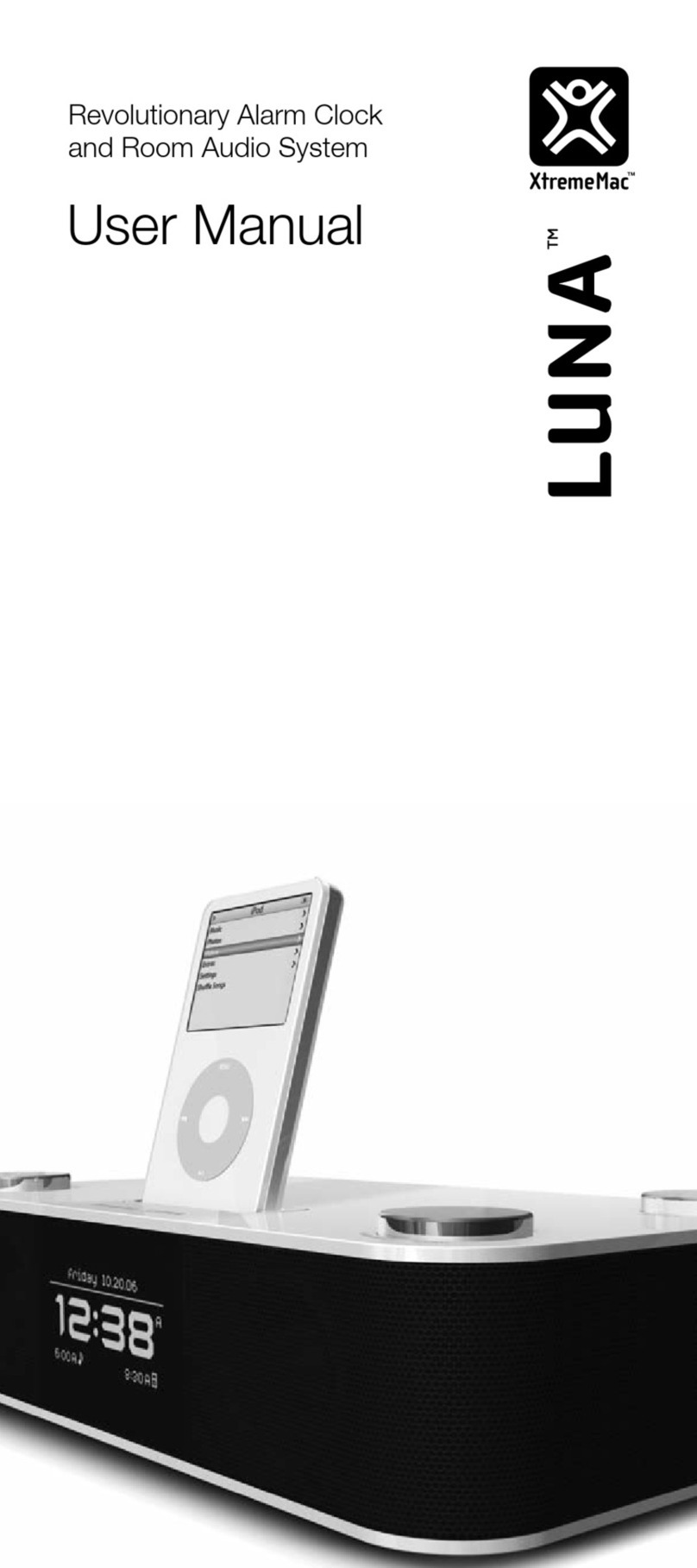 XtremeMac Luna Room Audio System User manual