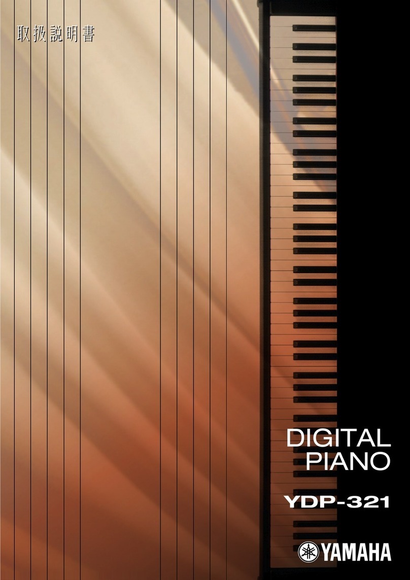 Yamaha YDP-321 owner's manual