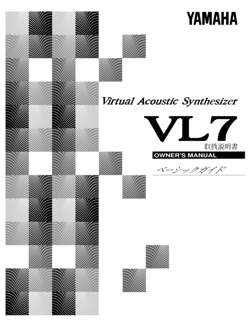 Yamaha VL7 User manual