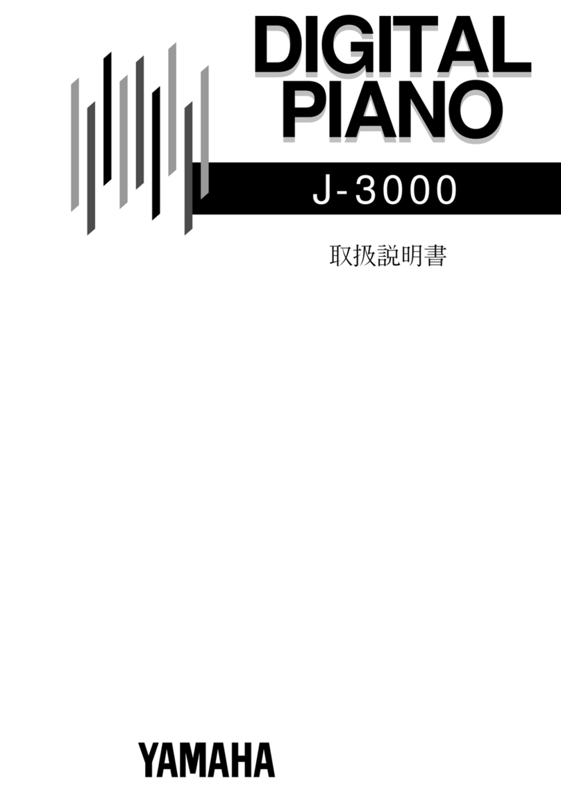 Yamaha J-3000 owner's manual