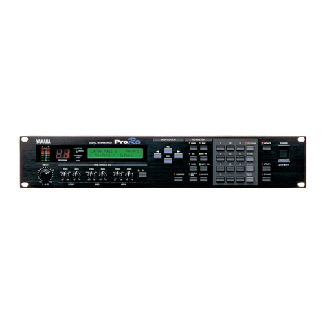 Yamaha ProR3 User manual