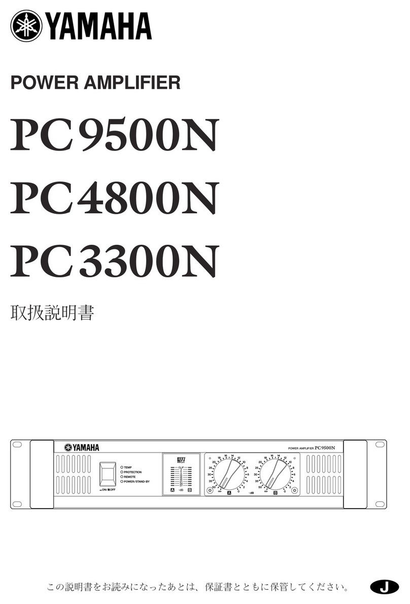 Yamaha PC3300N User manual