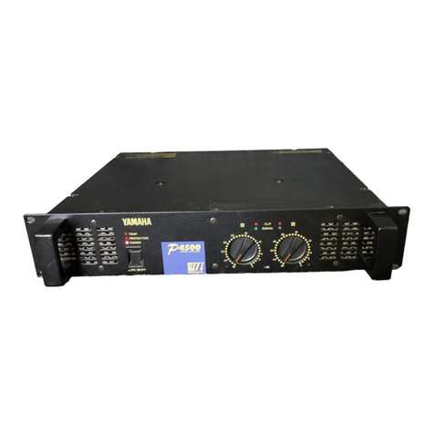 Yamaha P800 User manual