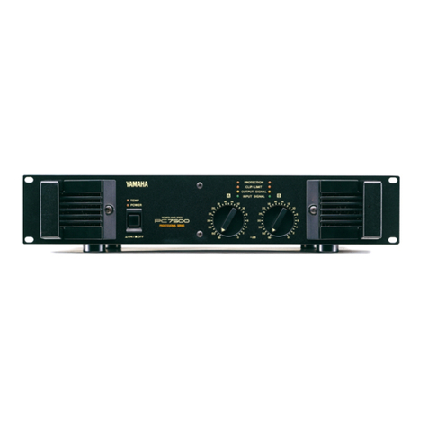Yamaha PC3500 User manual