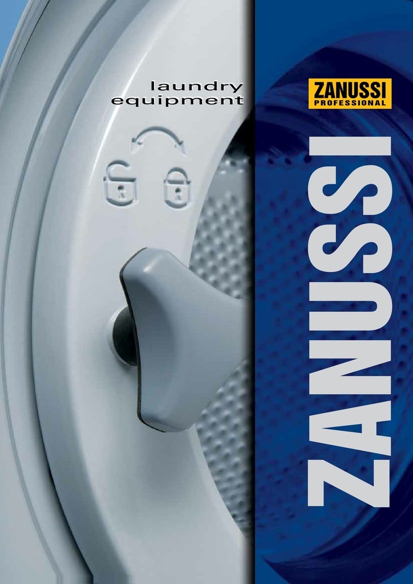 Zanussi Clothes Dryer Brochure & specs