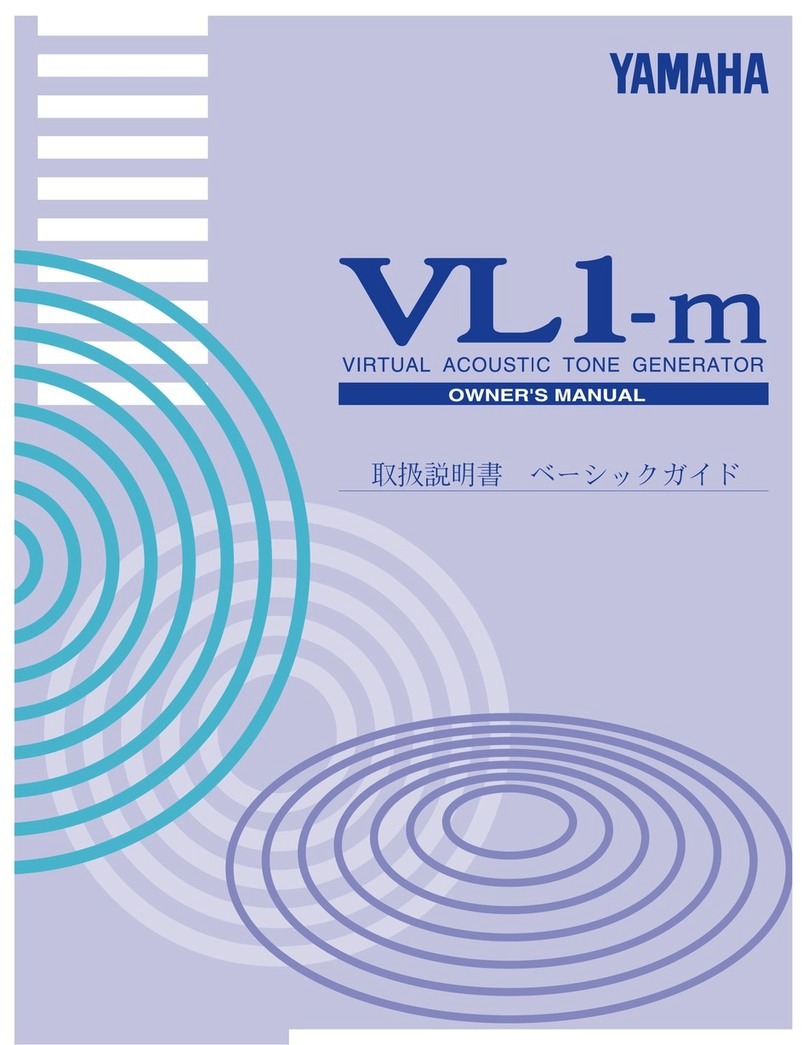 Yamaha VL1-m User manual