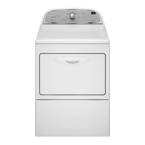 Whirlpool Cabrio,- WED5500X User instructions