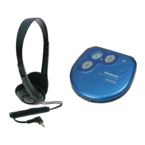 Panasonic SL-SX290 User manual