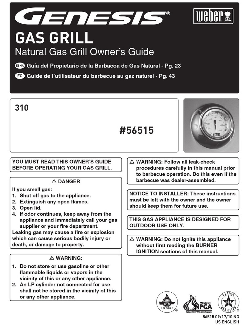 Weber GENESIS 56515 User manual