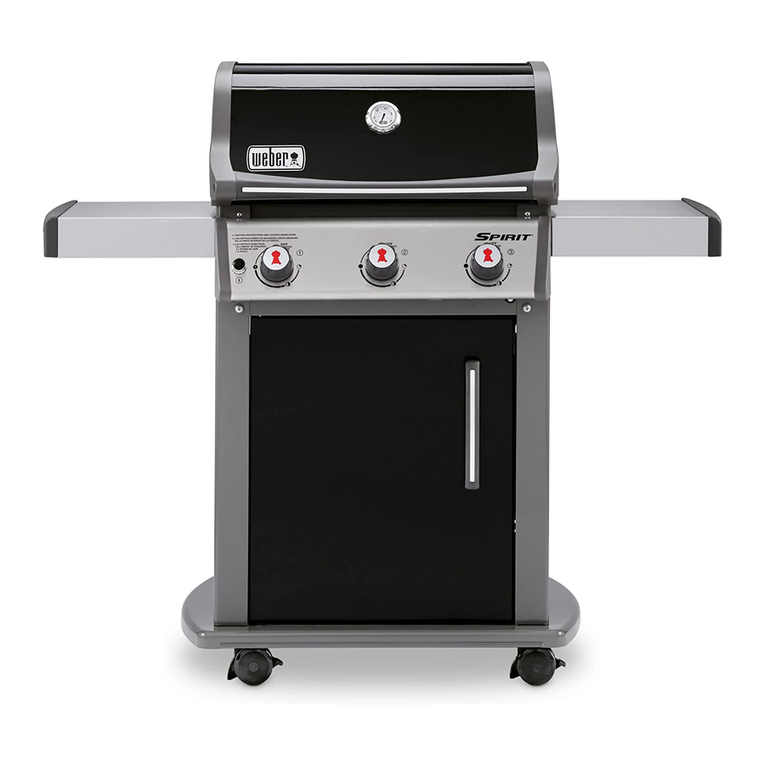 Weber Spirit E210 CLASSIC User manual