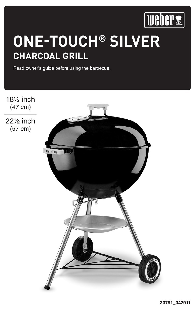 Weber ONE-TOUCH 30791_042911 User manual
