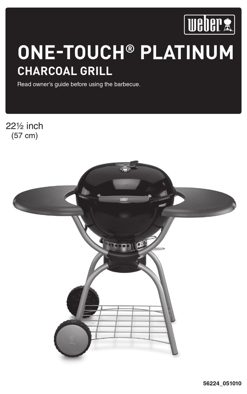 Weber ONE-TOUCH 56224_051010 User manual