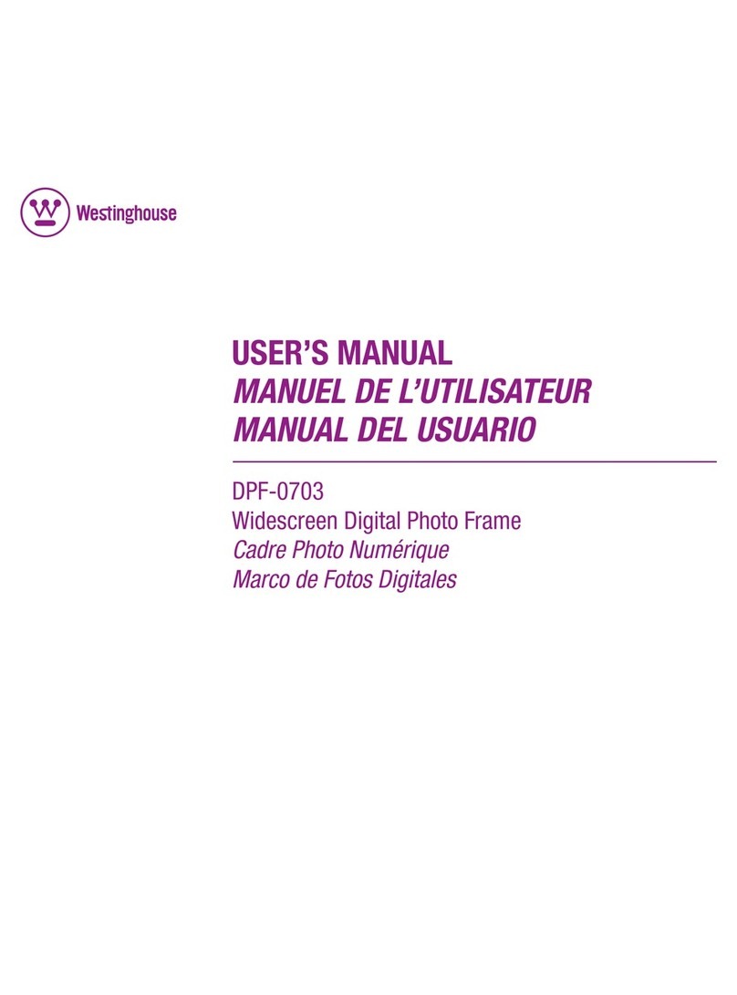 Westinghouse DPF-0703 user manual