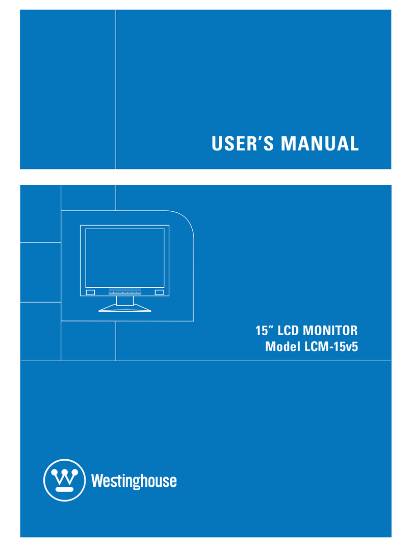 Westinghouse LCM-15V5 User manual