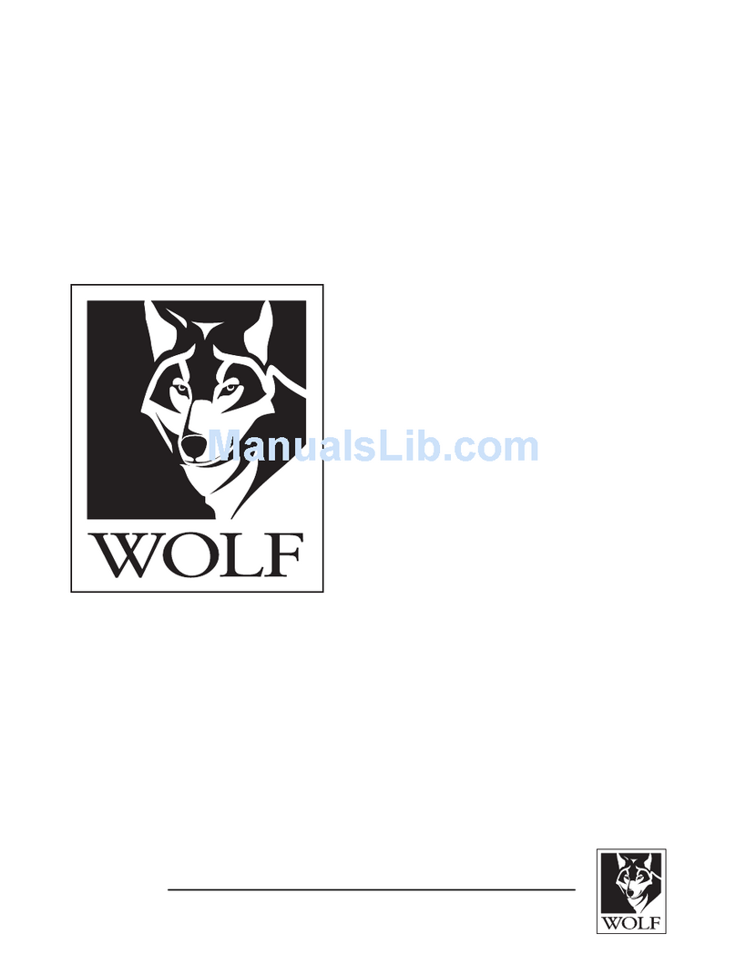 Wolf WKG ML-126620 owner's manual