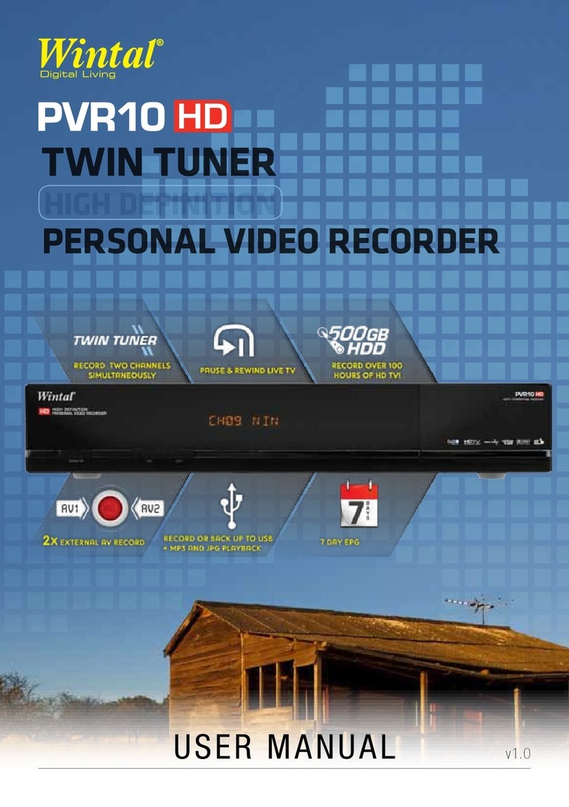 Wintal PVR10 user manual