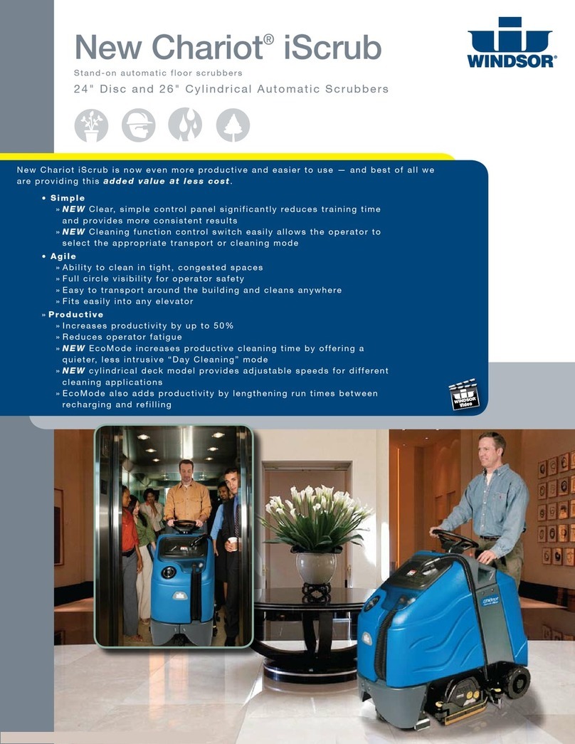 Windsor Chariot iScrub Brochure & specs