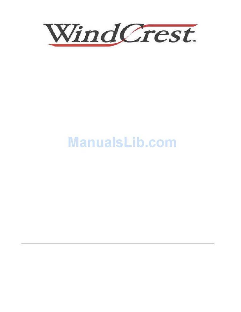 Wind Crest CTE36B User manual