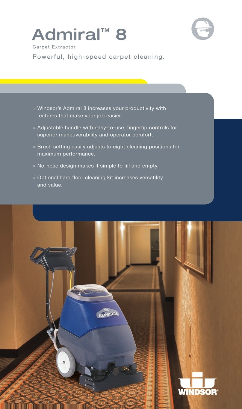 Windsor ADMIRAL Admiral 8 User manual