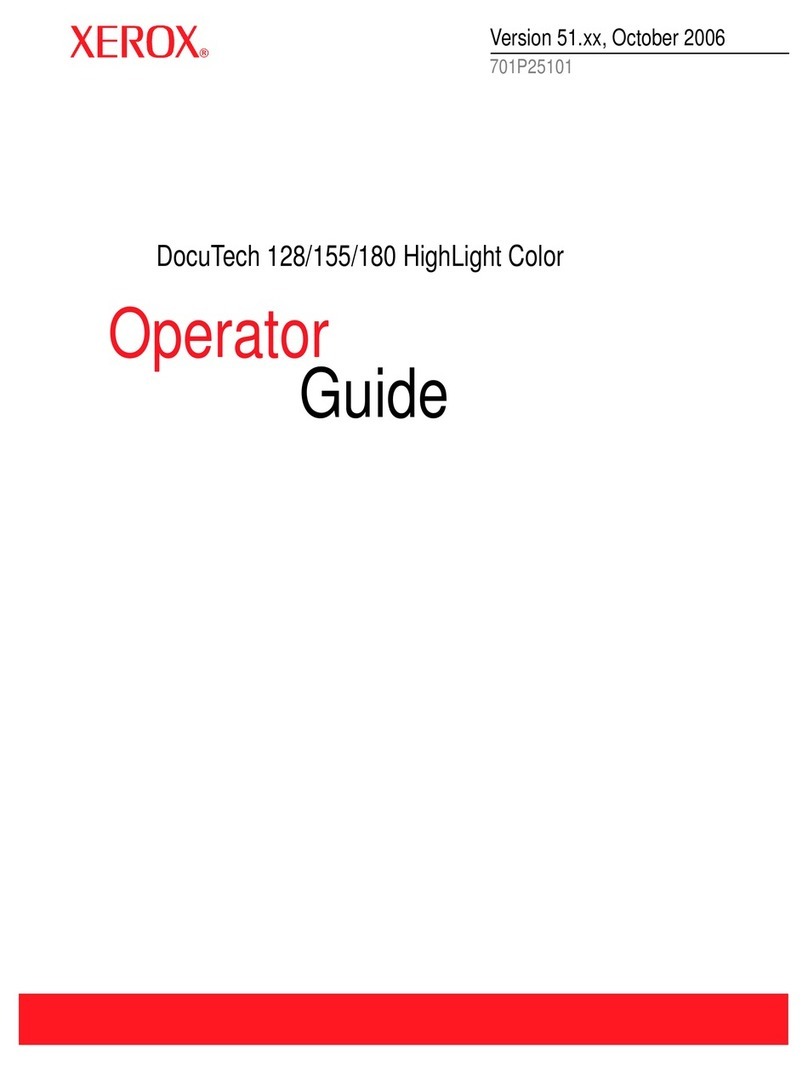 Xerox Docutech 128 Manual