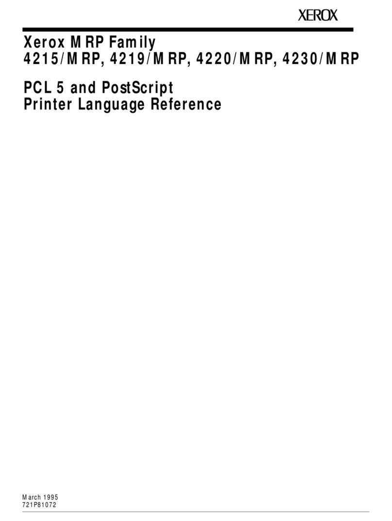 Xerox 4215/MRP Service manual Xerox 4215/MRP Service manual