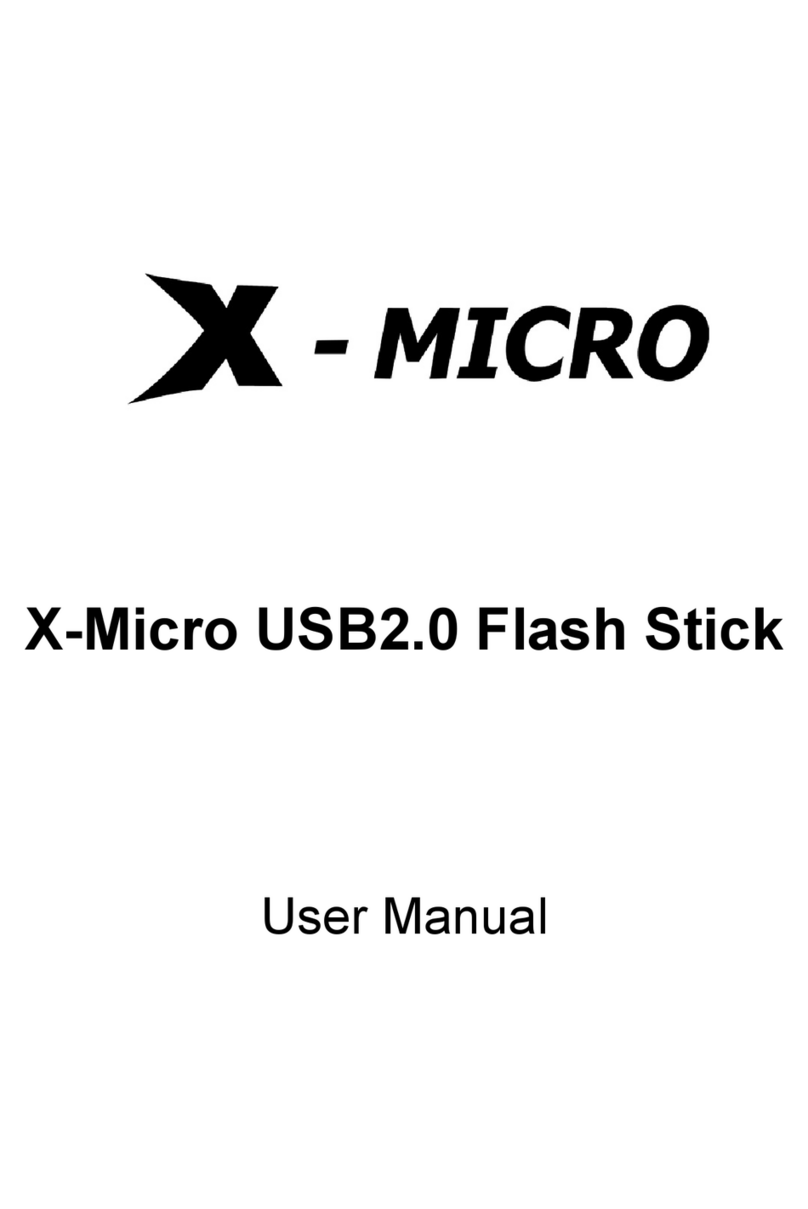 X-Micro USB2.0 Flash Stick User manual
