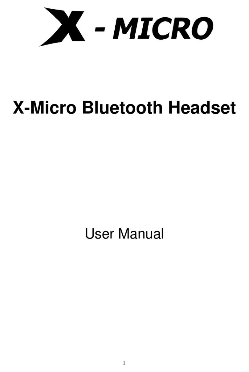 X-Micro BT400GII user manual