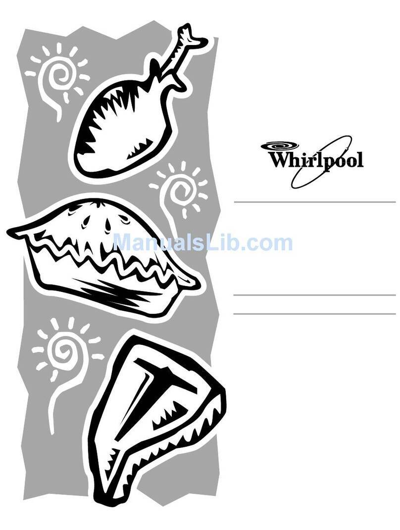 Whirlpool RF3020XK Use and care guide