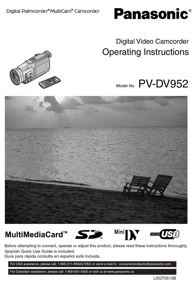 Panasonic PV-DV952 User manual