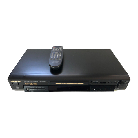 Panasonic DVDRP56 - DIG. VIDEO DISCPLAYE operating instructions