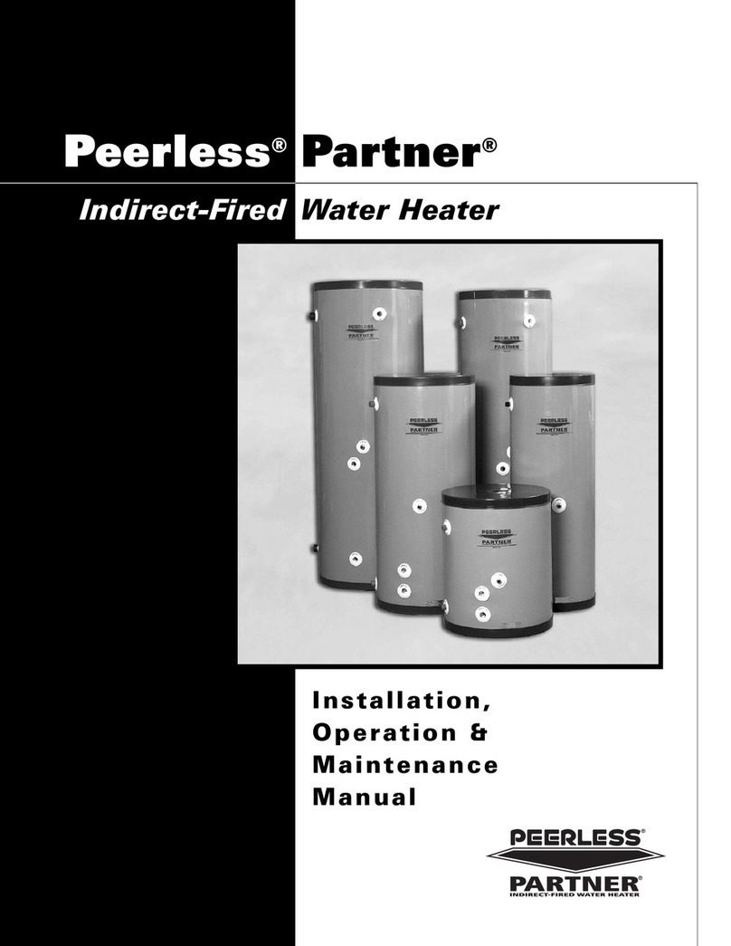 PEERLESS Indirect-Fired Installation & operation manual