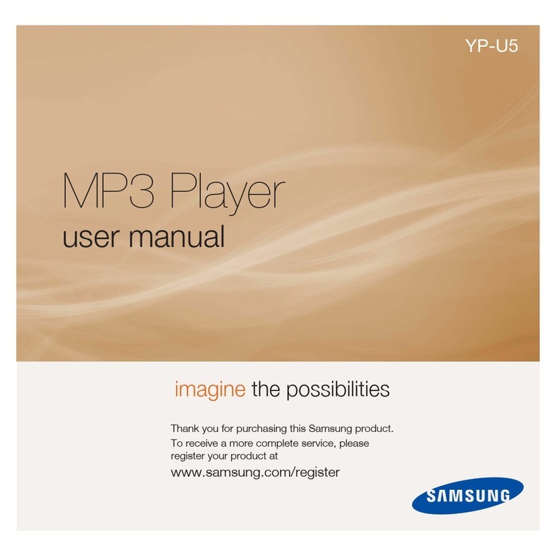 Samsung YP-U5AL User manual