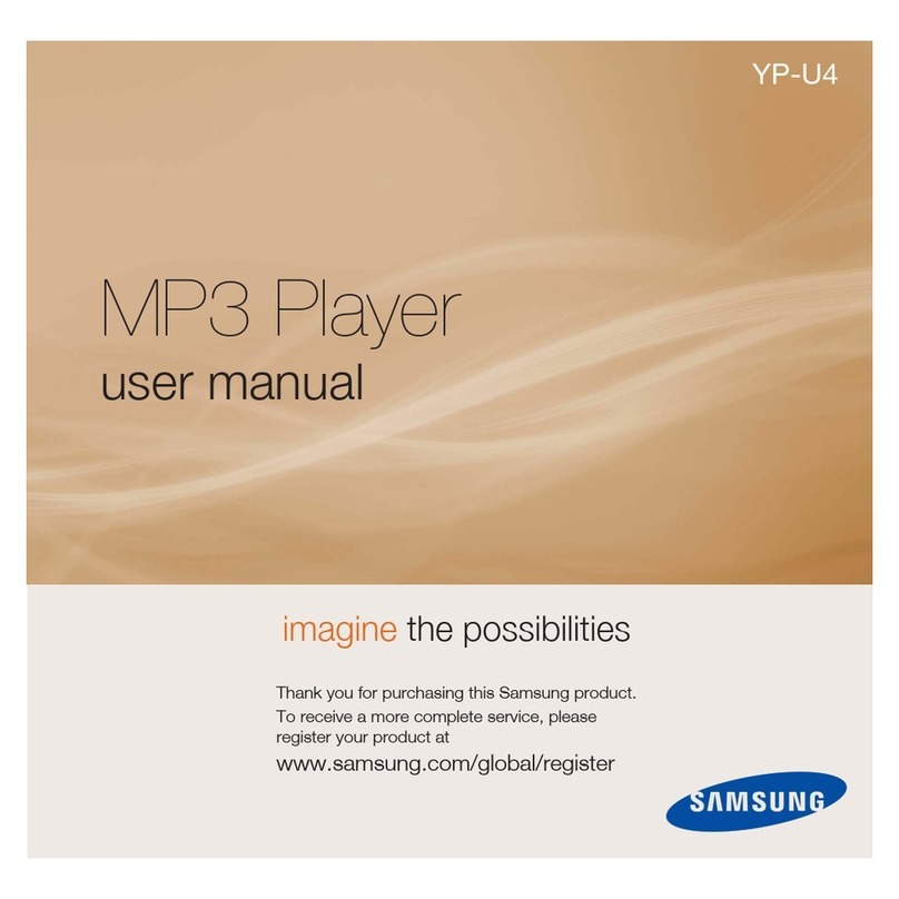 Samsung YP-U4JQB User manual