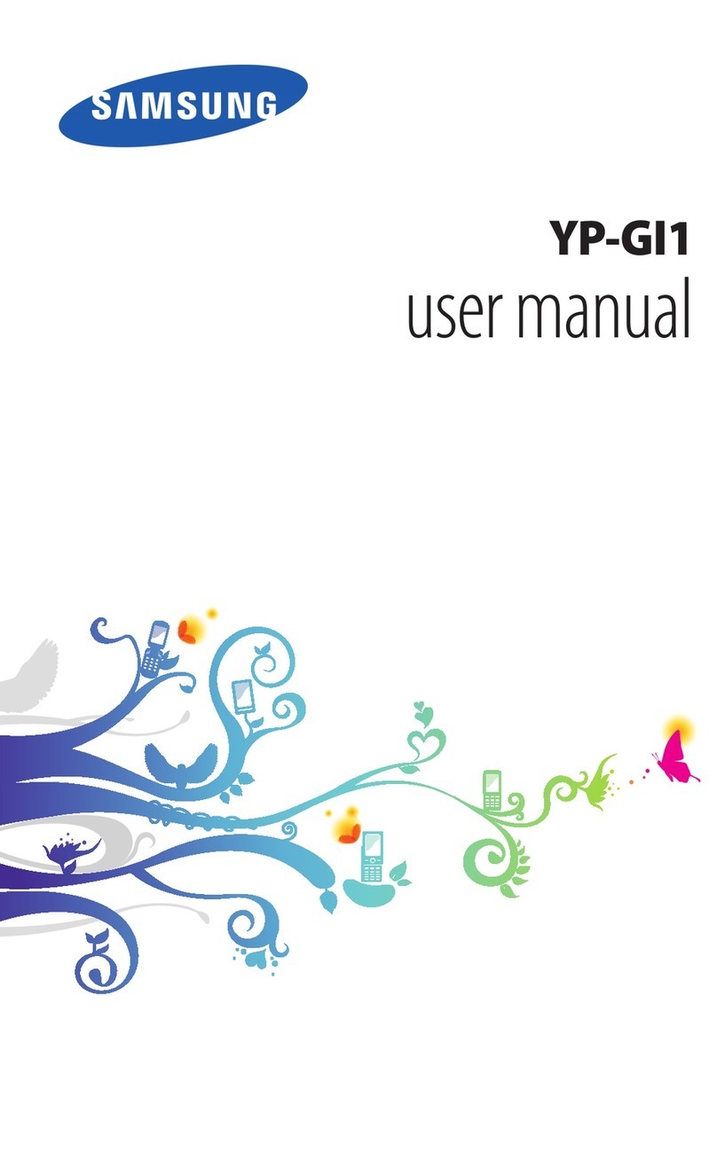 Samsung YP-GI1CW User manual