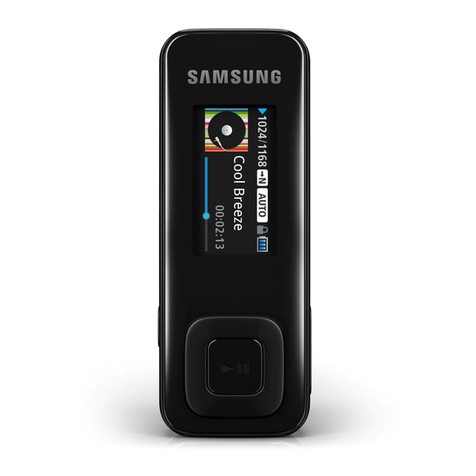 Samsung YP-F3AL User manual