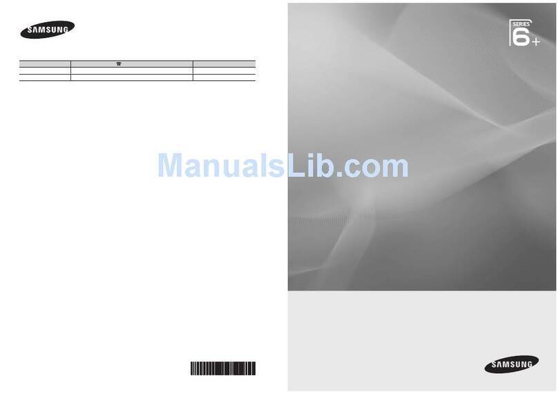 Samsung PS50C6500TK User manual